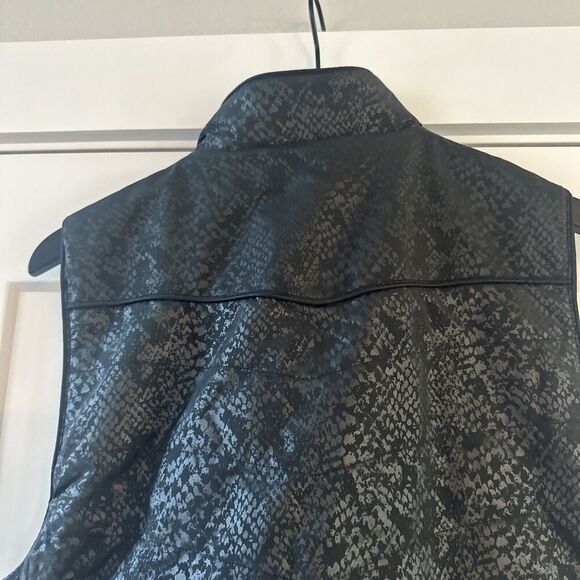 Hooey Softshell Vest Sz M Black Grey Speckled Outdoors Western - Picture 12 of 12